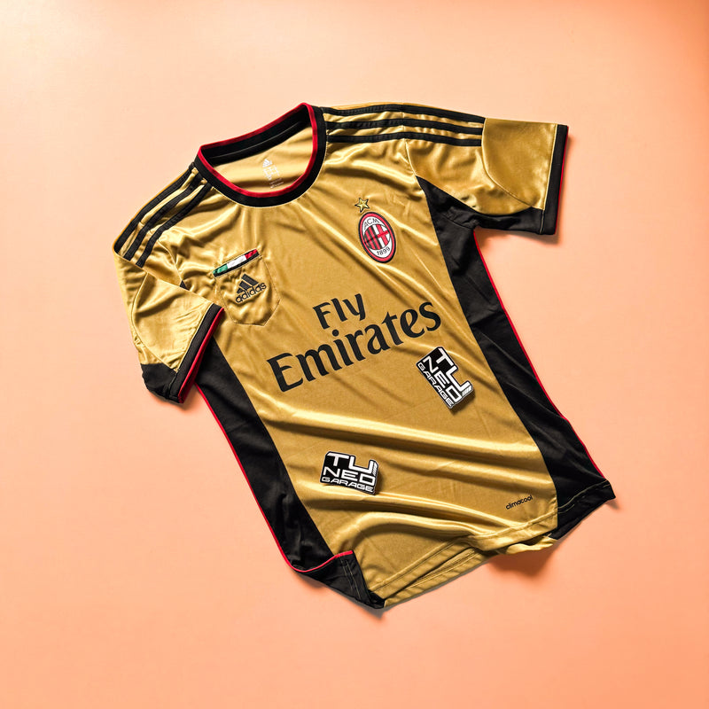 AC MILAN THIRD KIT 2013/14 RETRO JERSEY CUSTOM ANGELS