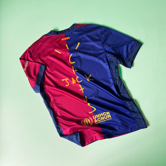 Maillot domicile FC Barcelone 2024/25 Édition spéciale Cactus Jack