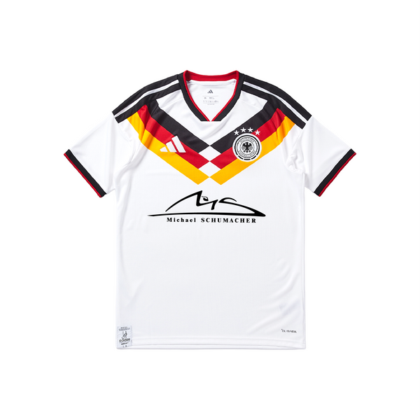 GERMANY 2026 HOME JERSEY WHITE CUSTOMIZED MICHAEL SCHUMACHER FORMULA 1